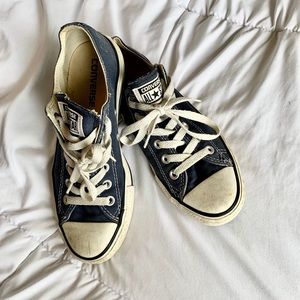 Navy Converse
